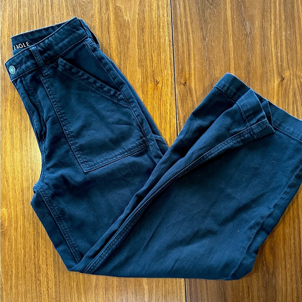 American Eagle Wide Leg Pant- 4 short